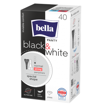 Bella Panty Black&White