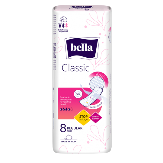 Bella Regular Drai Classic Sanitary Napkins