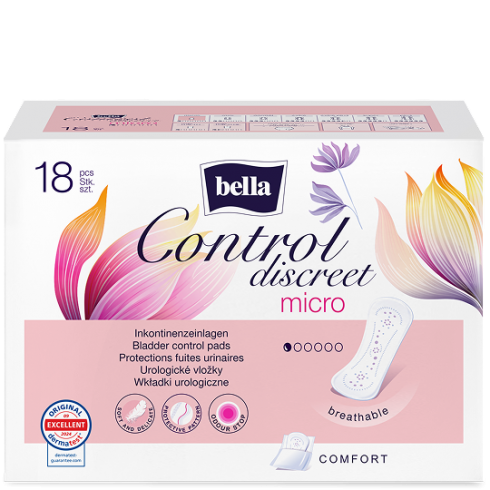 Wkładki Bella Control Discreet Micro