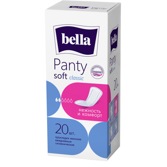 Классические ежедневные прокладки bella Panty classic