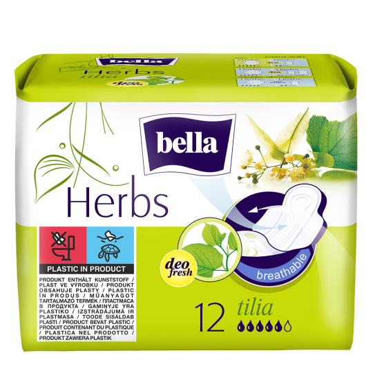 bella Herbs egészségügyi betét tilia