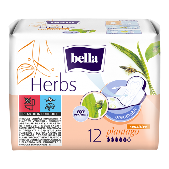 Дамски превръзки Bella Herbs с  живовляк
