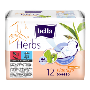 Bella Herbs hygienické vložky s jitrocelem
