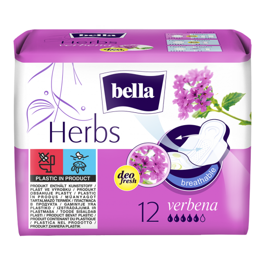 Дамски превръзки Bella Herbs с върбинка