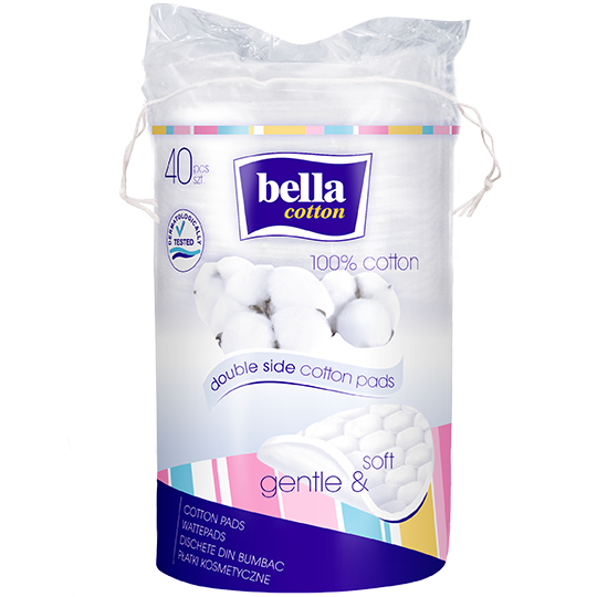 Bella Cotton kozmetické tampóny - oválne