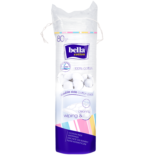 Bella Cotton kosmetické tampony – kruhové