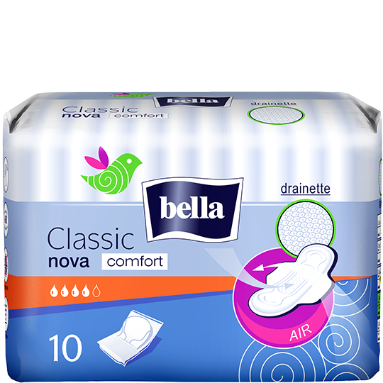 Tradičné hygienické vložky Bella Classic Nova Comfort