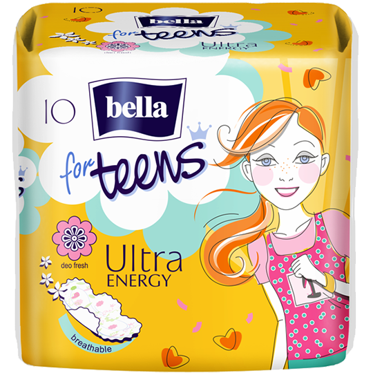 bella for Teens Ultra Energy Damenbinden
