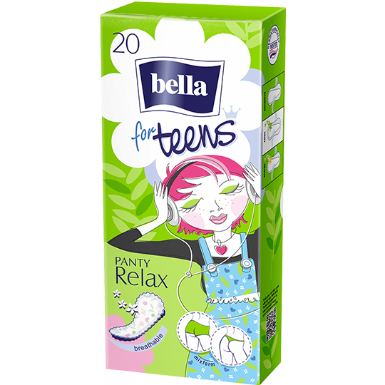 bella for Teens Relax Slipeinlagen