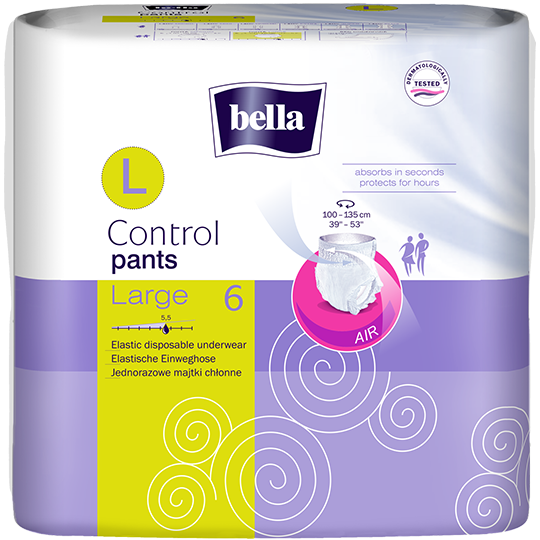 Впитывающие трусы  bella Control Pants L