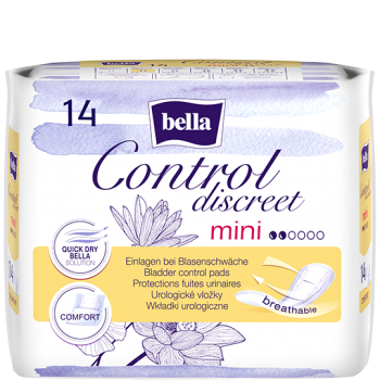Bella Control Discreet Mini pantyliners