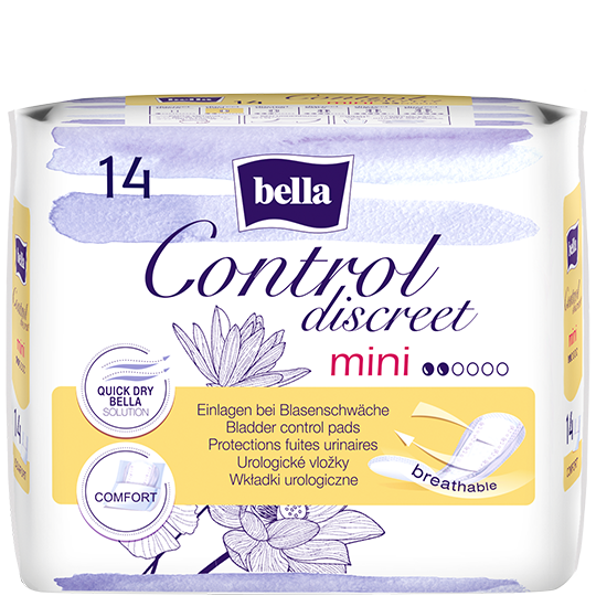 Bella Control Discreet Mini absorbante urologice