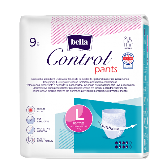 Majtki chłonne Bella Control Pants L