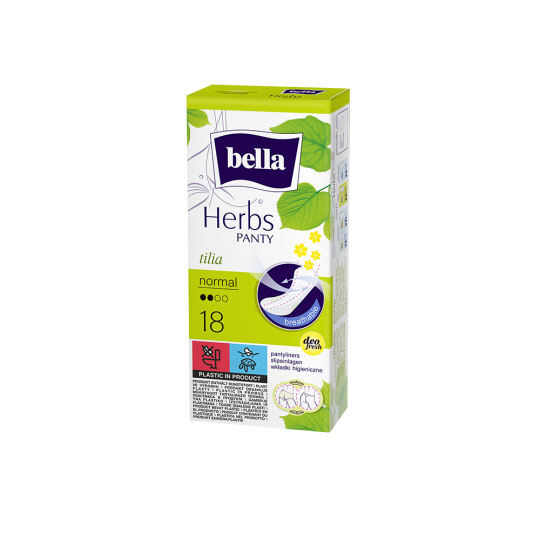 Wkładki Bella Herbs z kwiatem lipy - normal