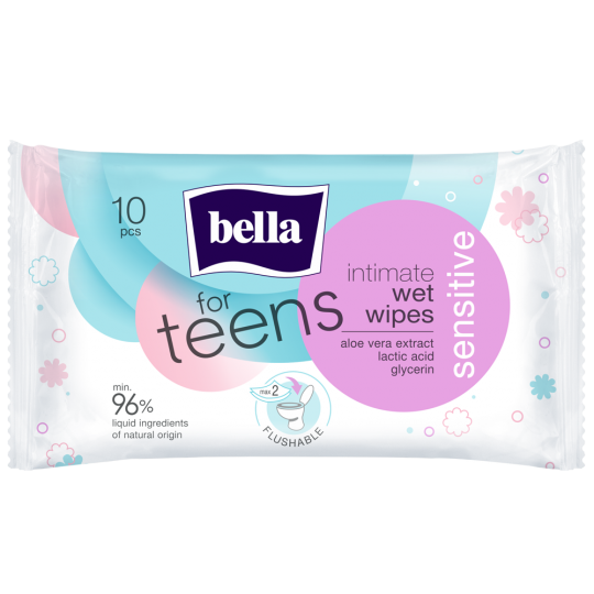 CHUSTECZKI DO HIGIENY INTYMNEJ BELLA FOR TEENS
