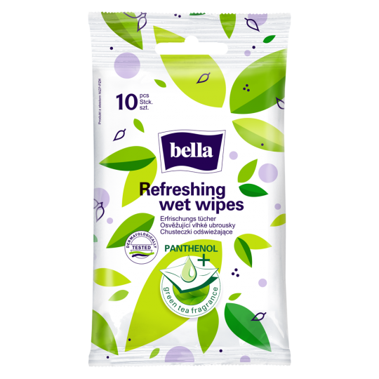 Chusteczki odświeżające green tea