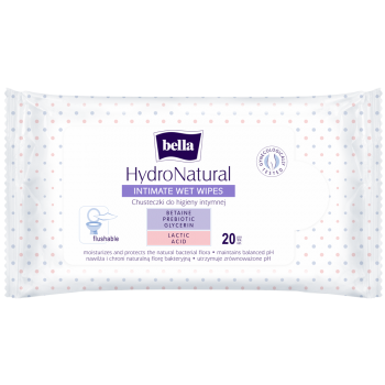 Chusteczki do higieny intymnej Bella HydroNatural