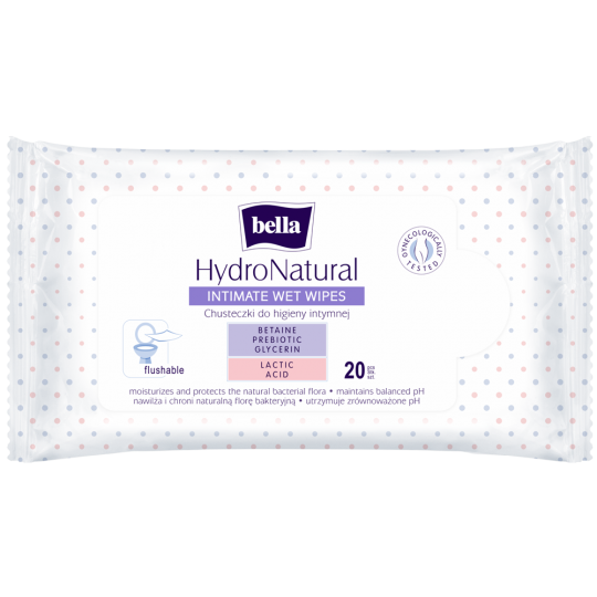 Chusteczki do higieny intymnej Bella HydroNatural