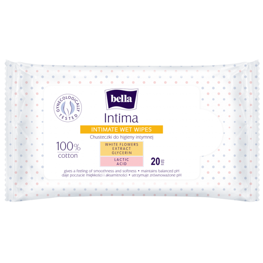 Chusteczki do higieny intymnej Bella Intima
