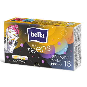 Tampony bella for teens regular