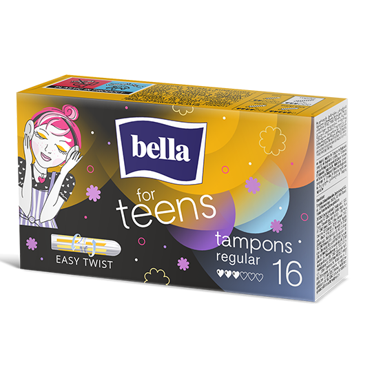 Tampony bella for teens regular