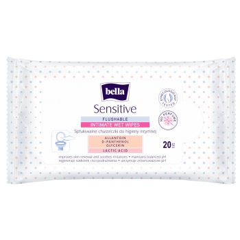 Chusteczki do higieny intymnej Bella Sensitive
