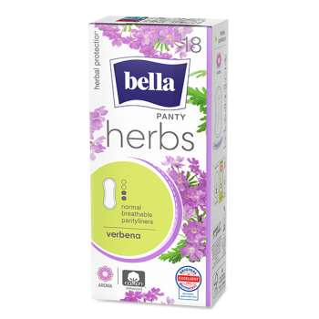 Wkładki Bella Herbs z werbeną - normal