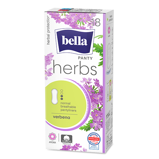 Wkładki Bella Herbs z werbeną - normal